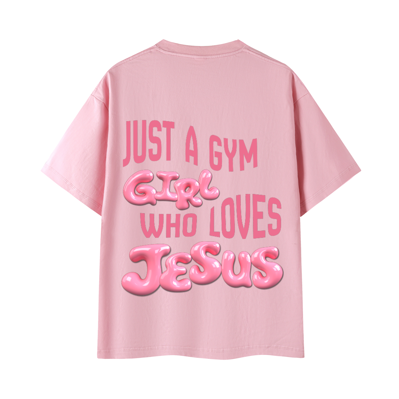 JUST A GYM GIRL WHO LOVES JESUS | PINK ON PINK