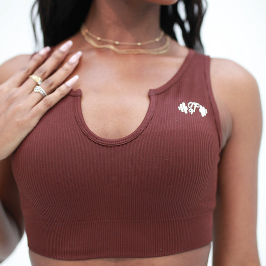She's Fitness Brown Sugar Sports Bra